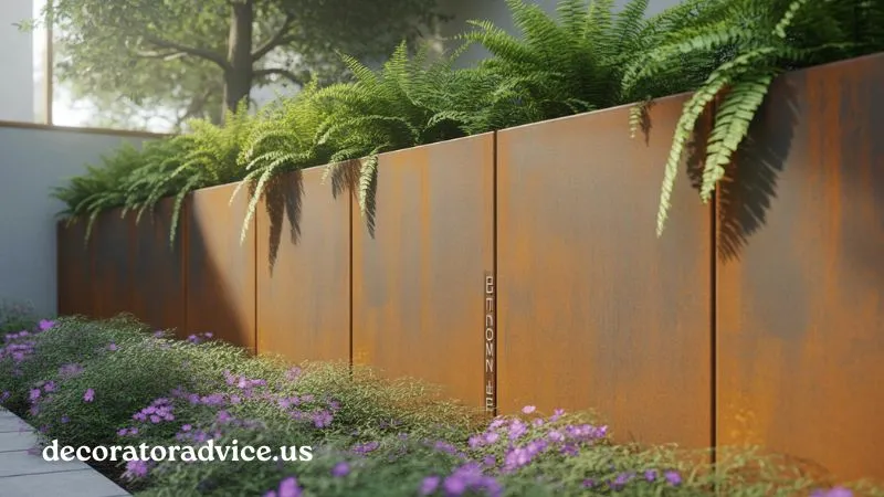 Corten Steel Retaining Walls: Cost, Benefits, and Design Ideas