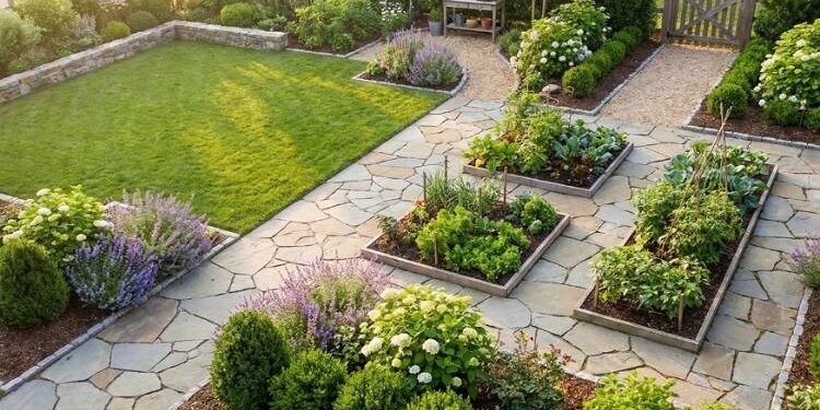 Planning a Garden Layout: How to Create Green Spaces, Beds, and Walkways