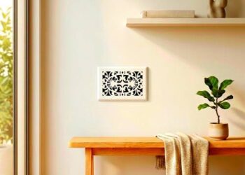 Custom Decorative Doorbell Covers & Decorative Vent Covers for Walls: Small Details That Redefine Modern Interiors