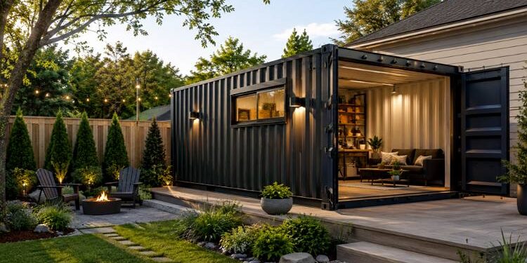 Can a Shipping Container Increase the Functionality of Your Outdoor Space?